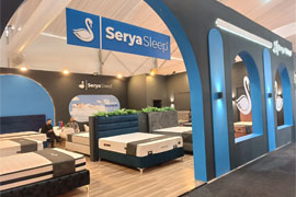 Serya Sleep İstanbul Mobilya Fuarı 2023 Standı 2
